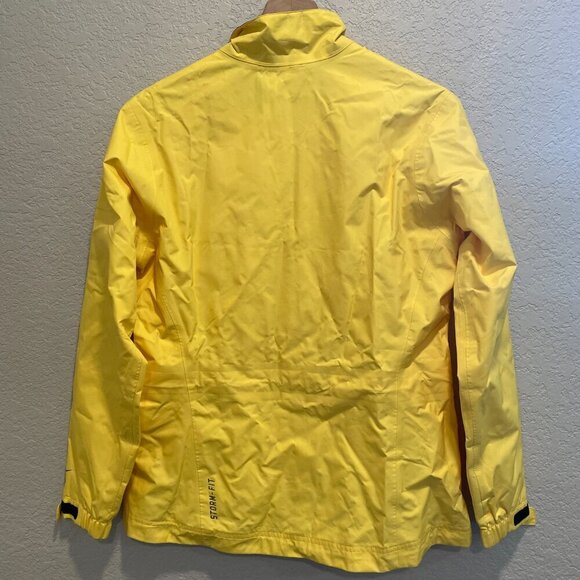 Nike Golf Yellow Rain Storm Fit Jacket M - Picture 5 of 6
